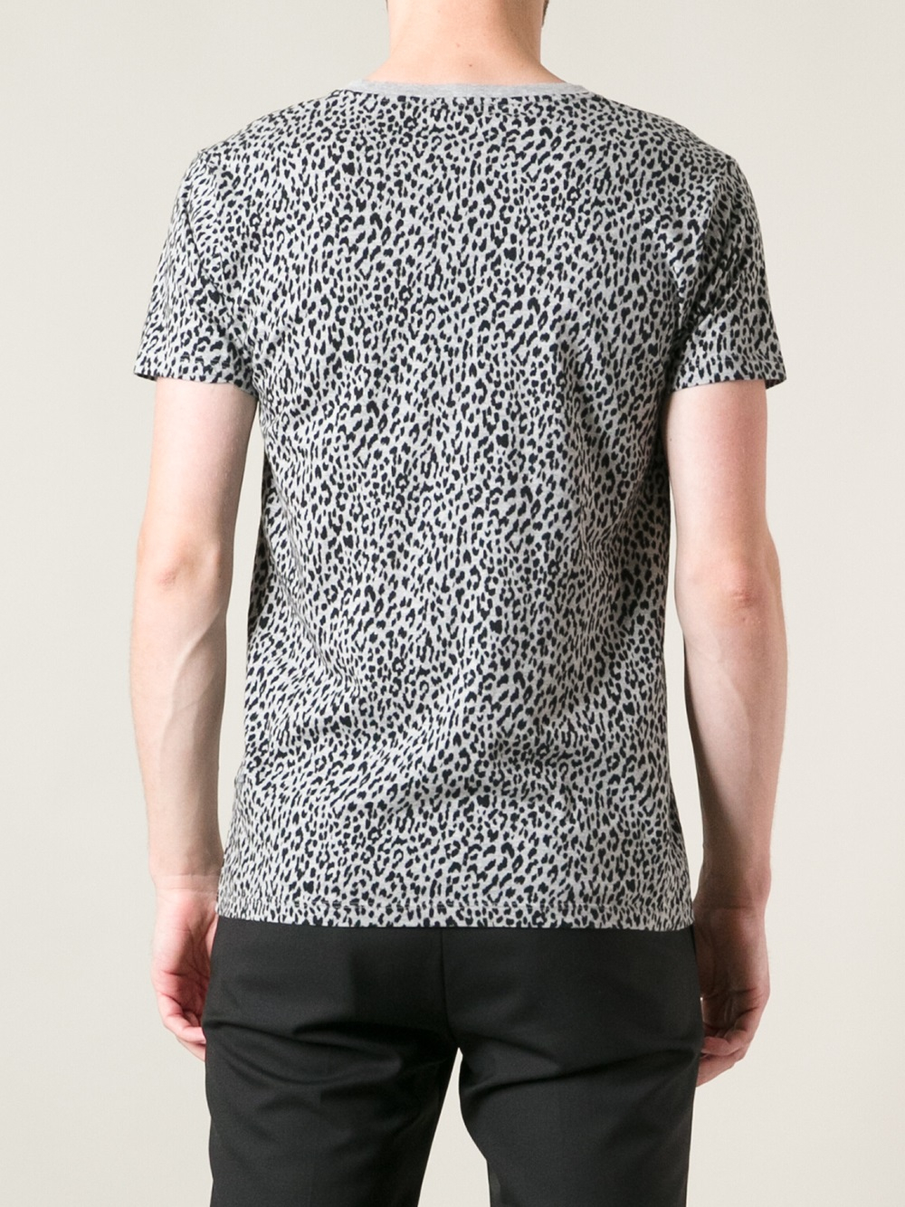 leopard print t shirts men's