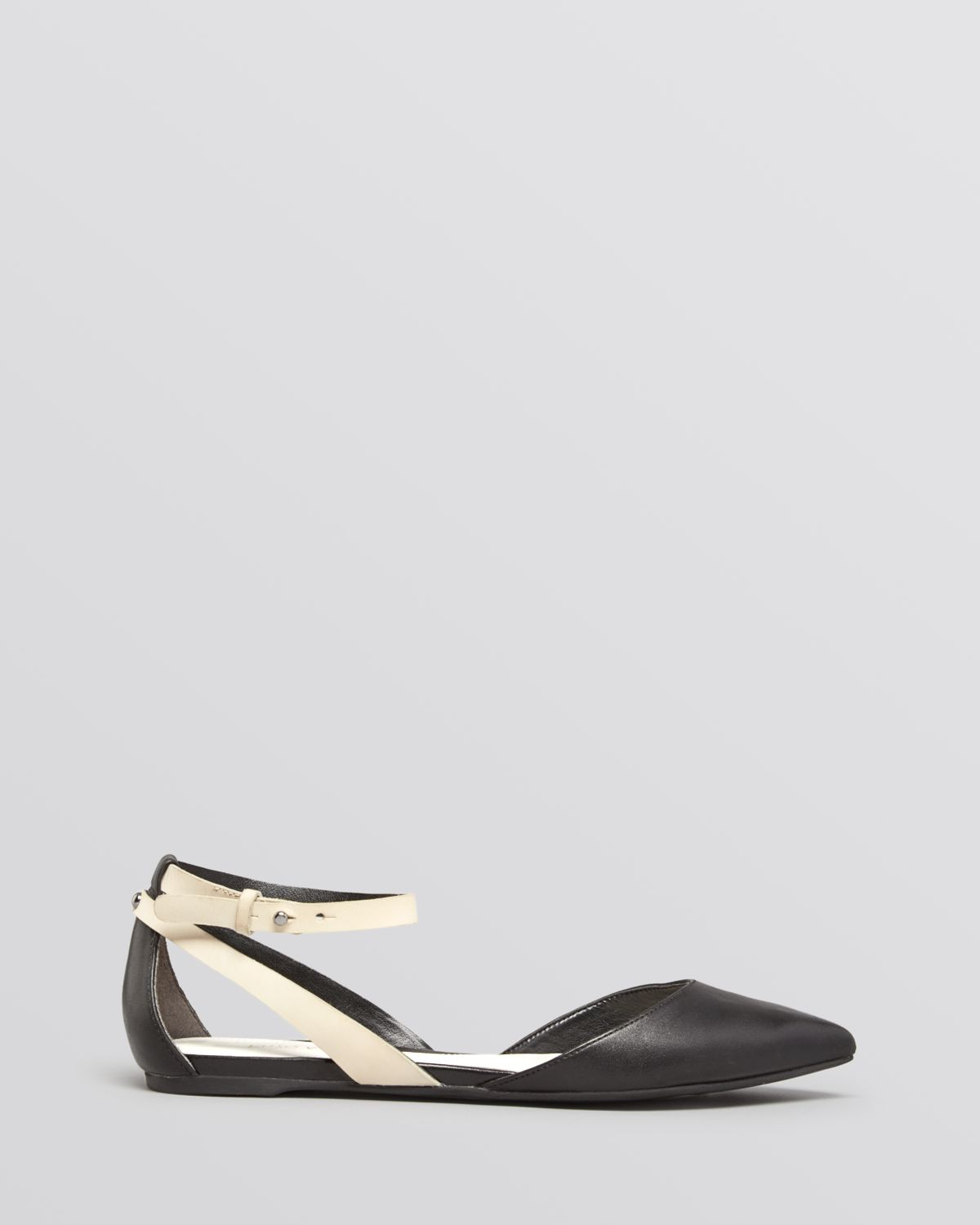 pointed ankle flats