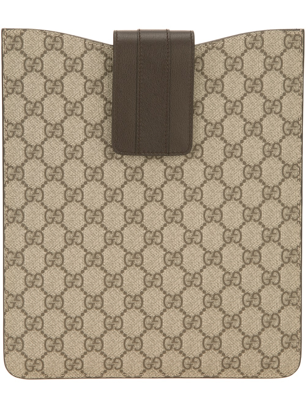Gucci Monogram Print Ipad Case in Brown for Men | Lyst