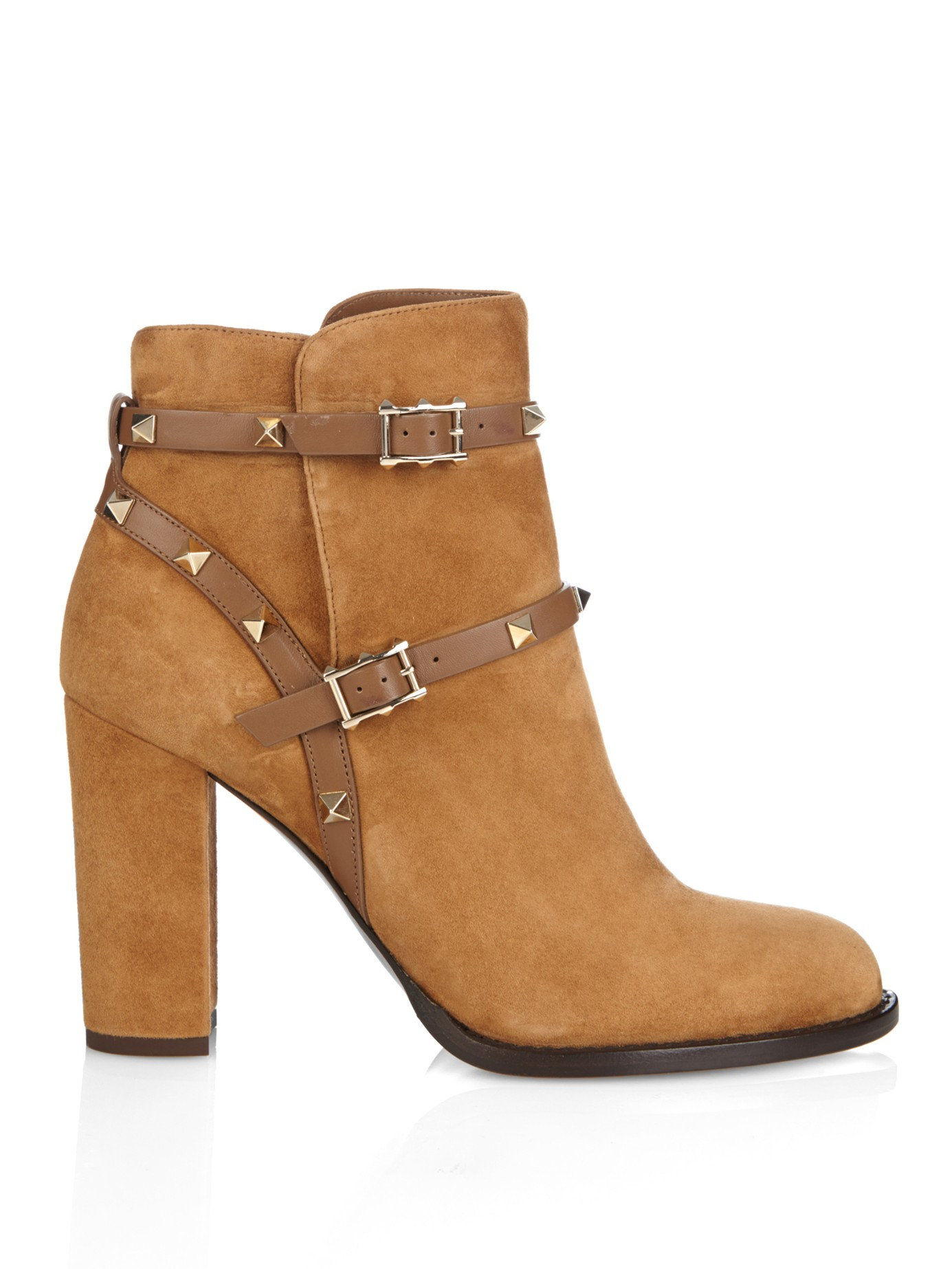 valentino rockstud tan