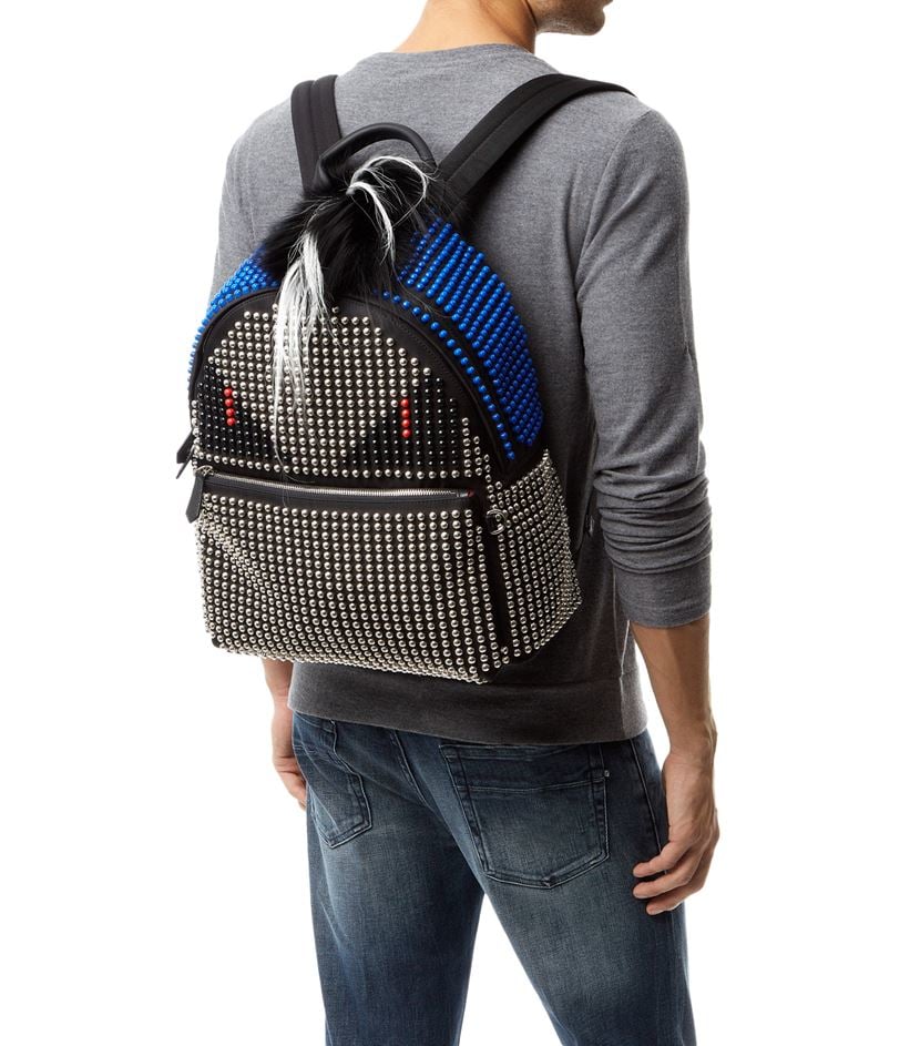 mens studded backpack