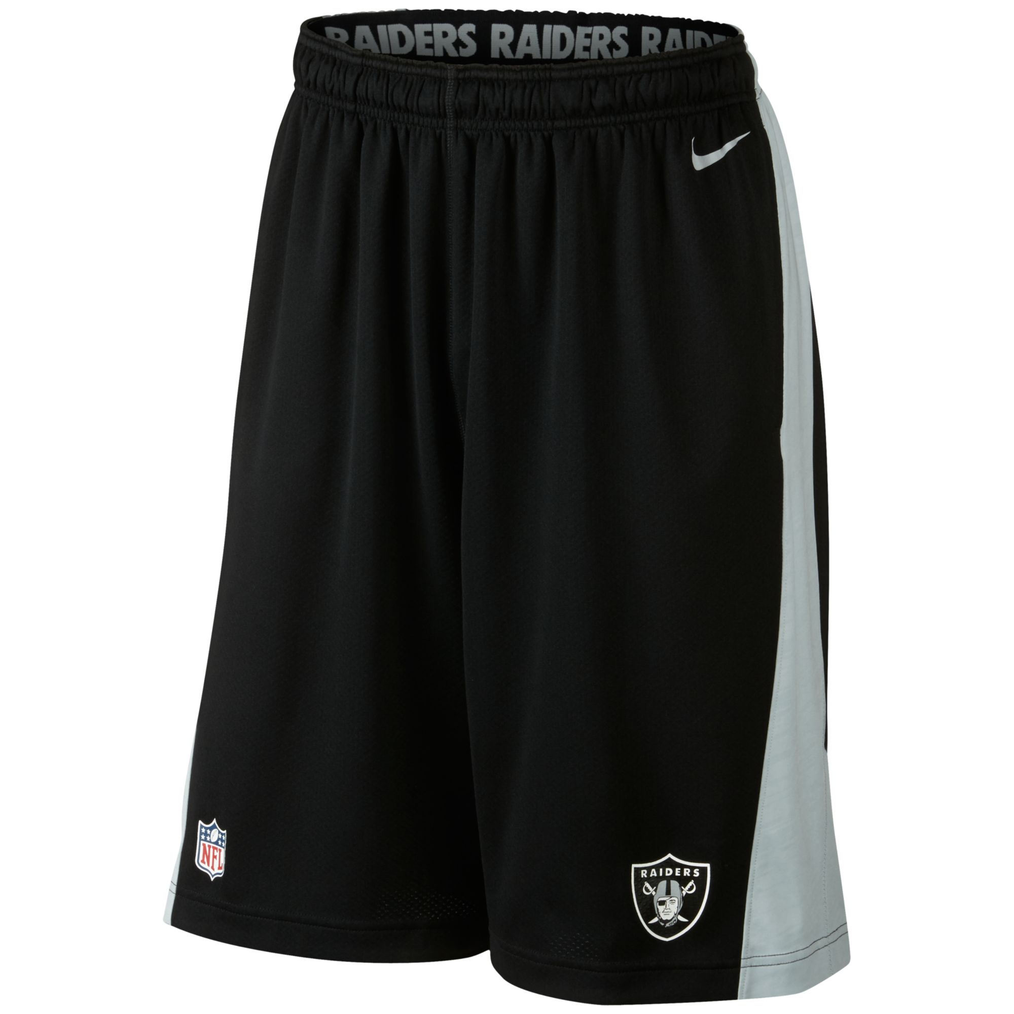 Nike Men'S Oakland Raiders Fly Xl Dri-Fit Shorts in Black for Men | Lyst