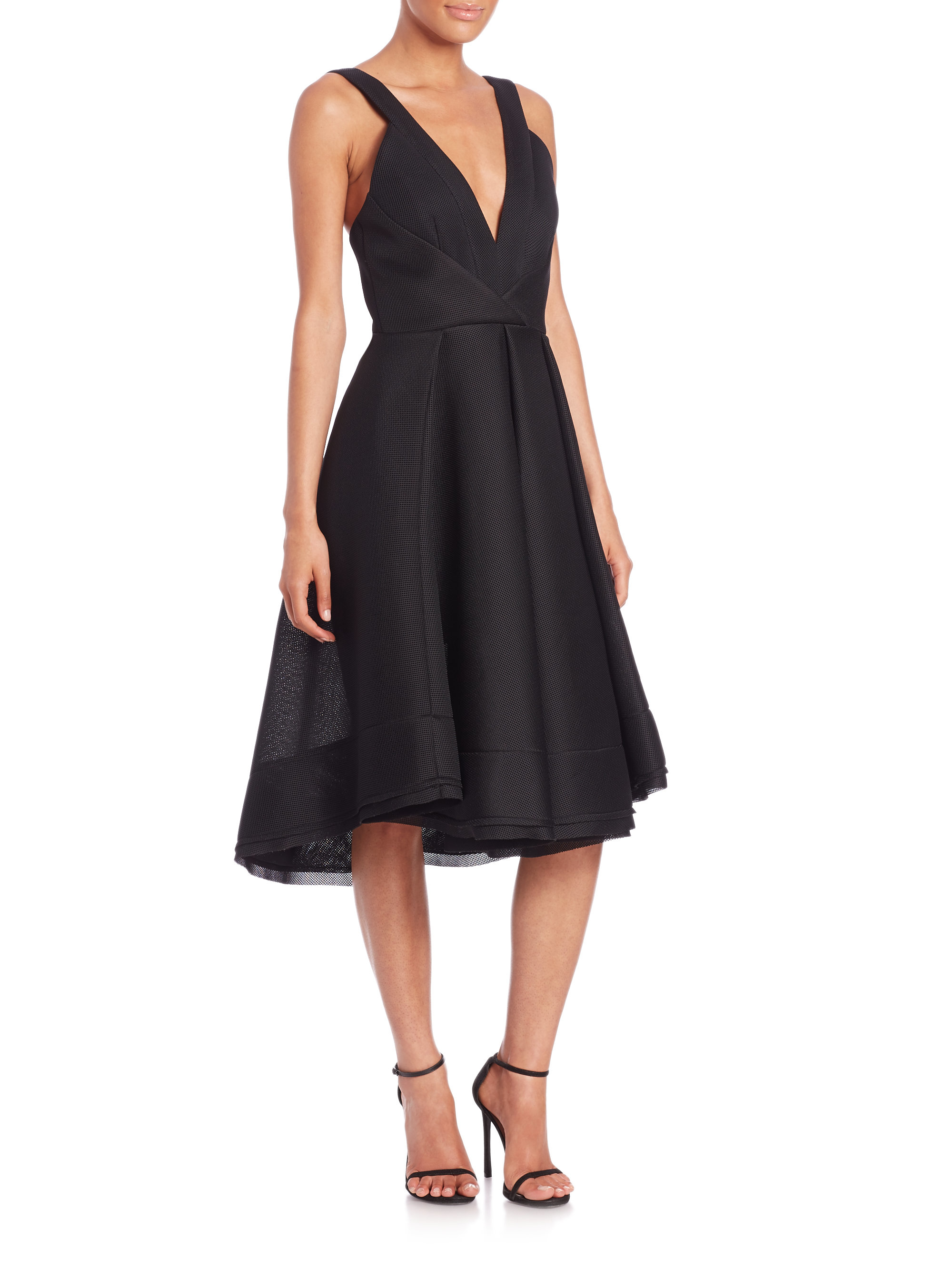 nicholas mesh ball dress