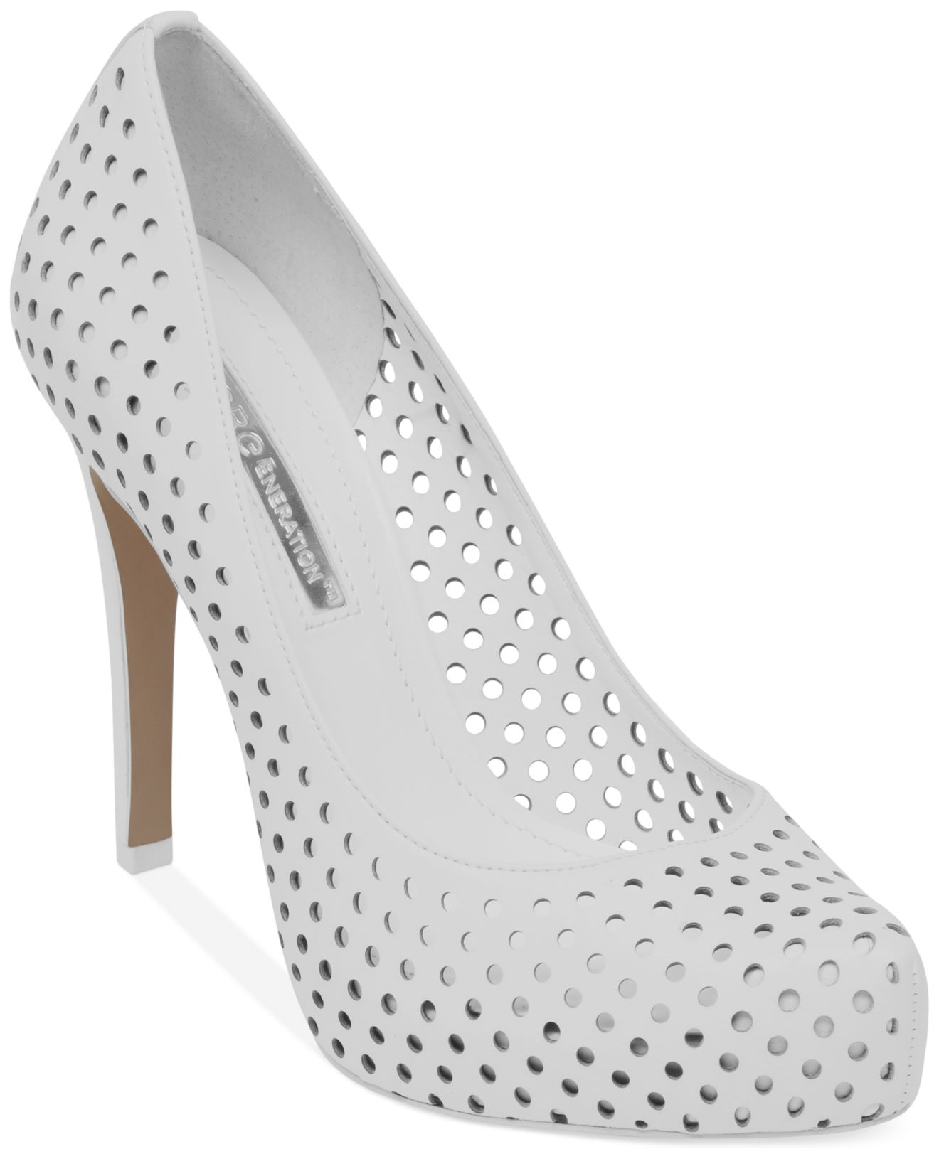 bcbg platform pumps