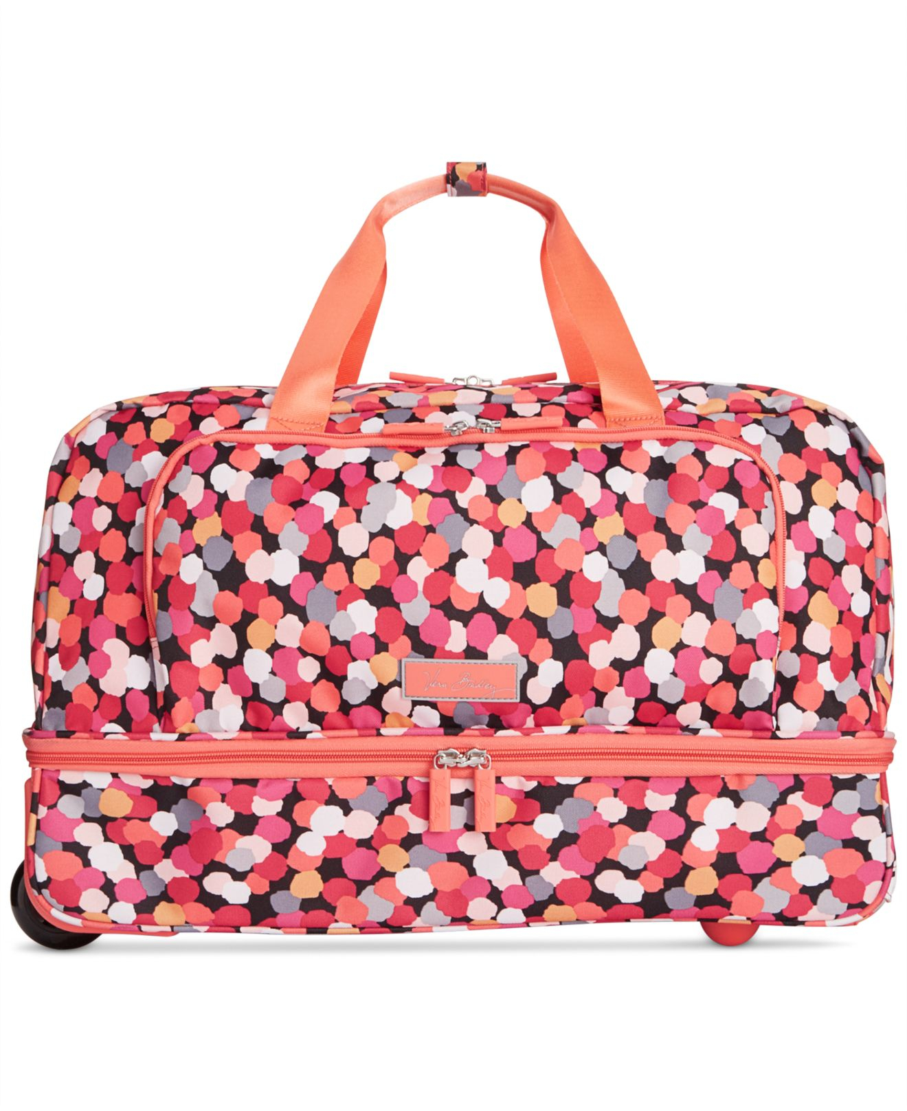 lighten up wheeled carry on vera bradley