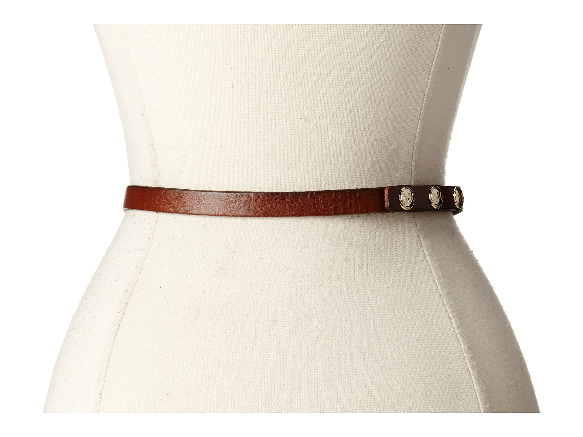 michael kors belt womens navy