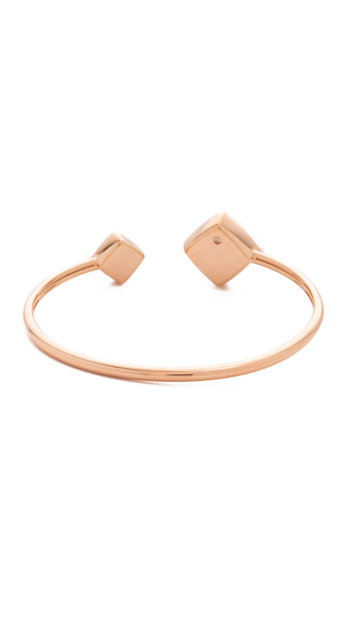 Michael Kors Rose Quartz Flex Cuff Bracelet in Pink - Lyst
