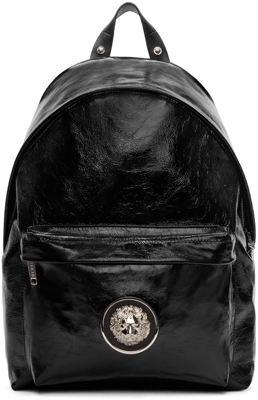 patent leather backpack