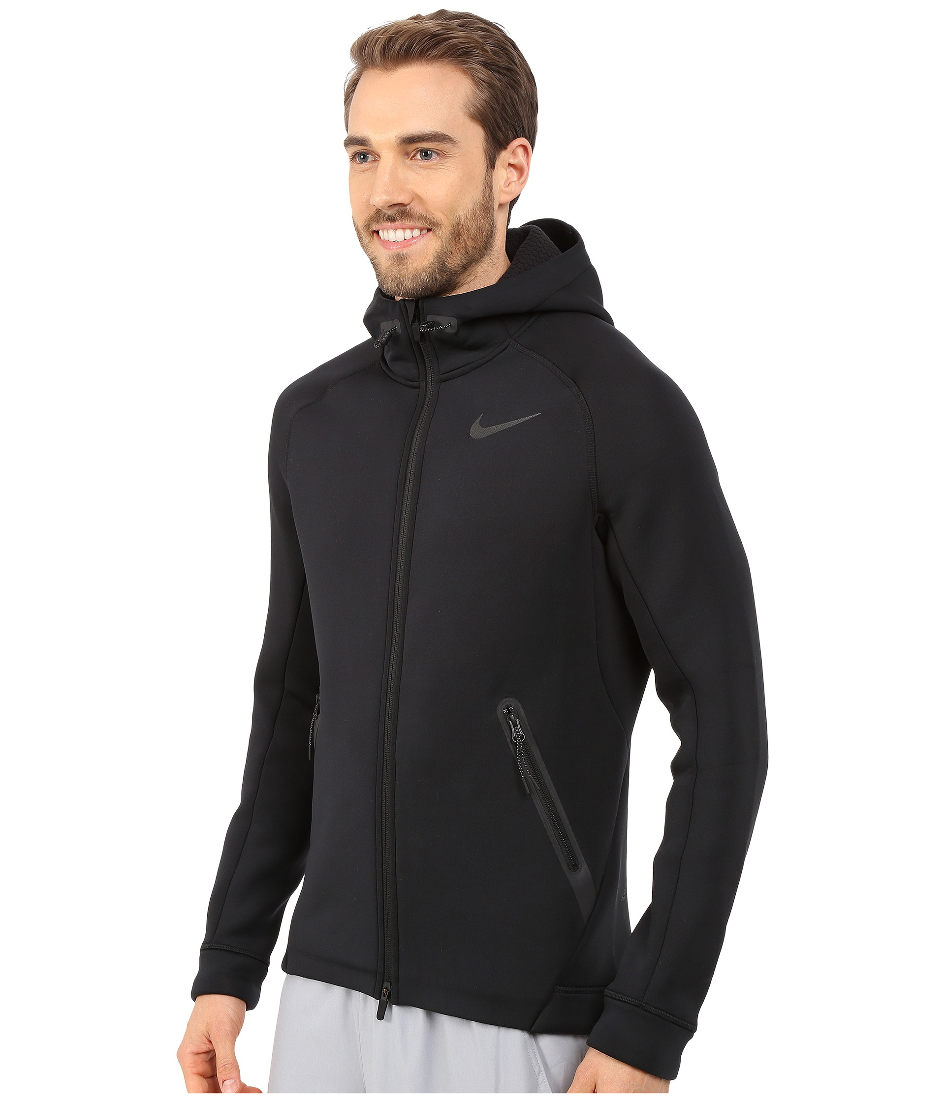highway Disparity Typically Nike Therma-sphere Max Training Jacket in Black for Men | Lyst