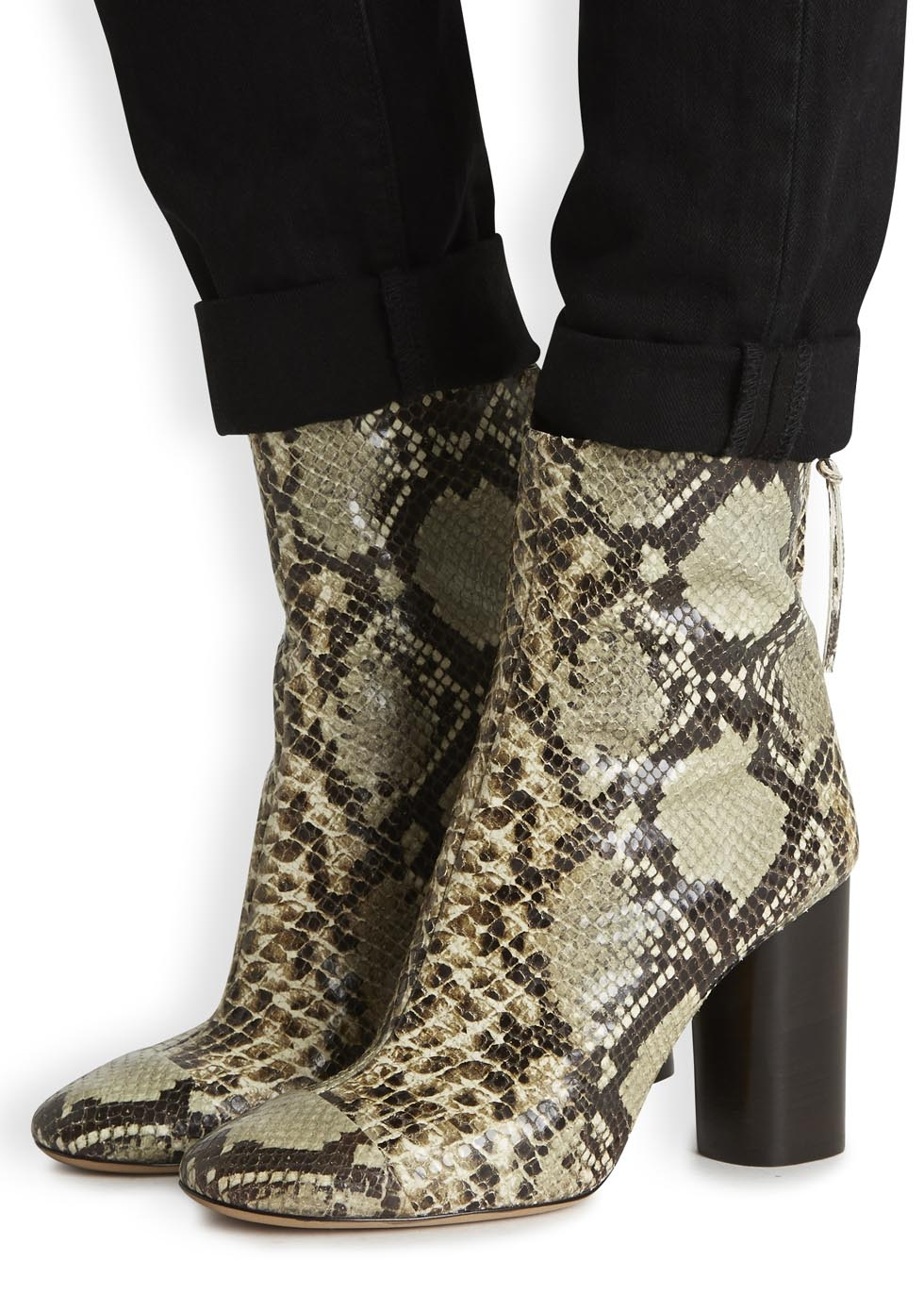 isabel marant python boots