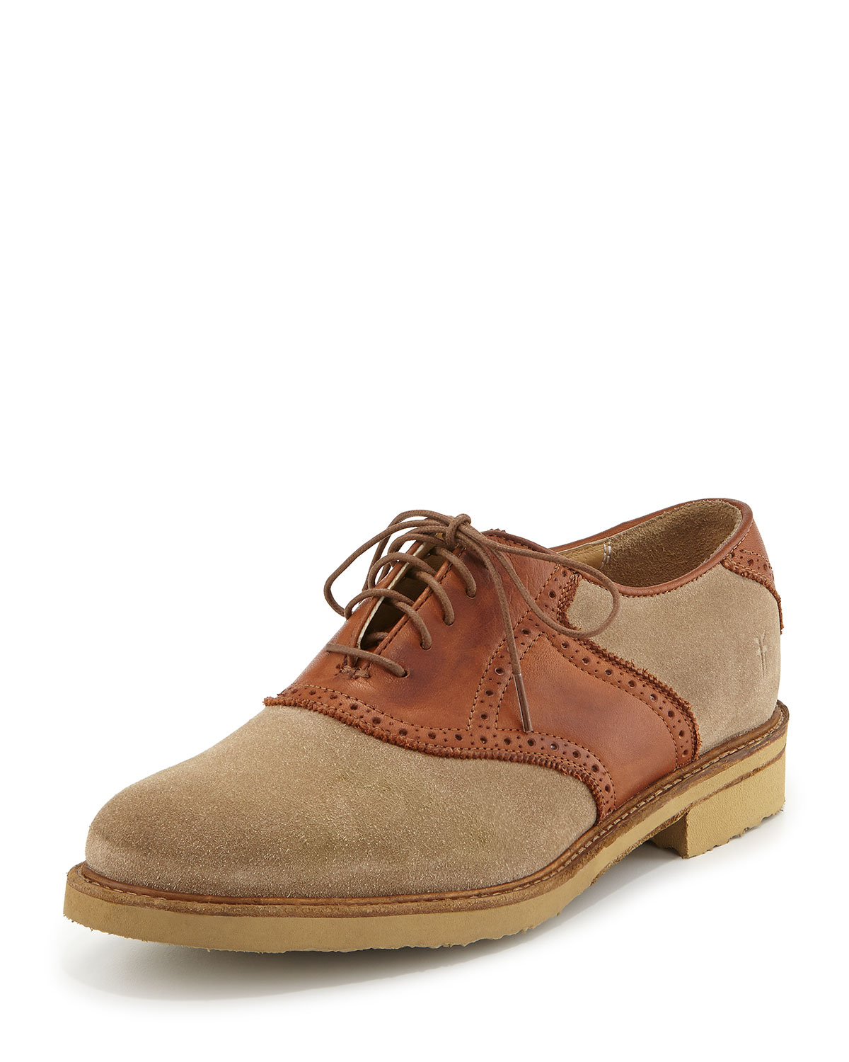 nubuck saddle shoes