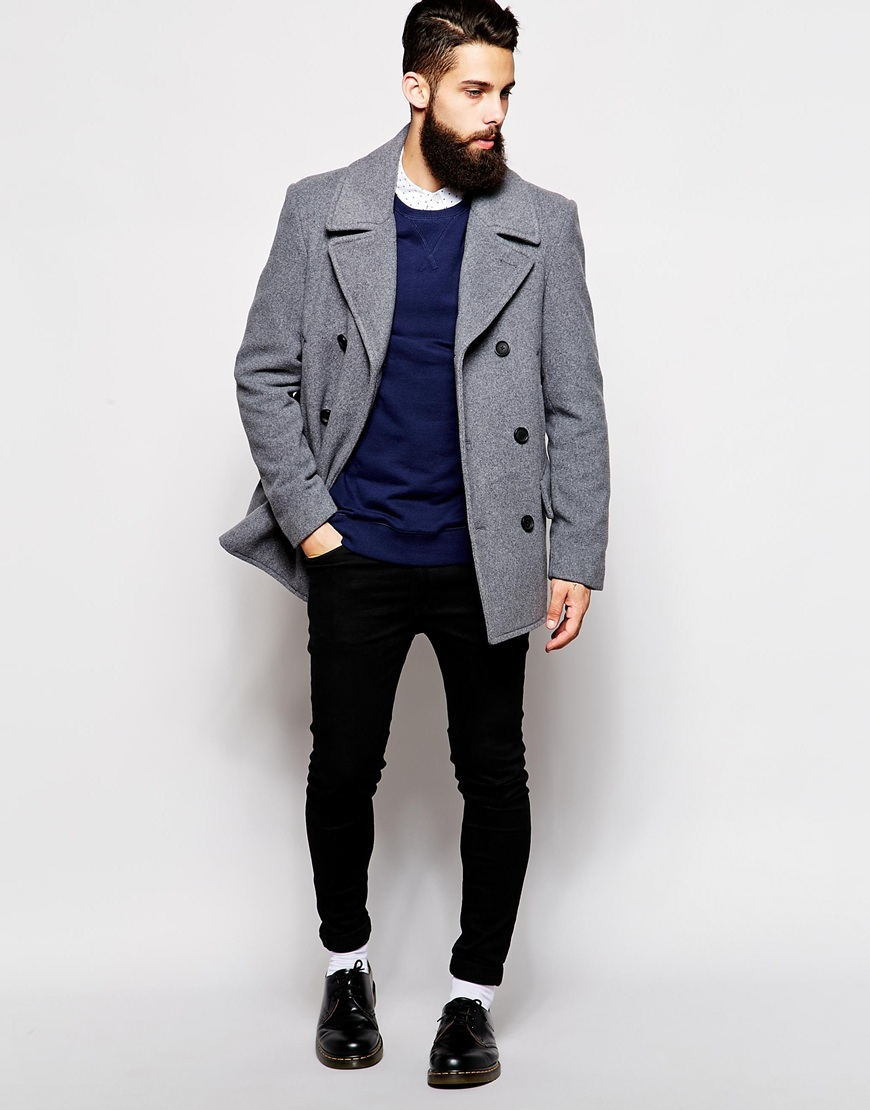 Shop Light Pea Coat | UP TO 52% OFF