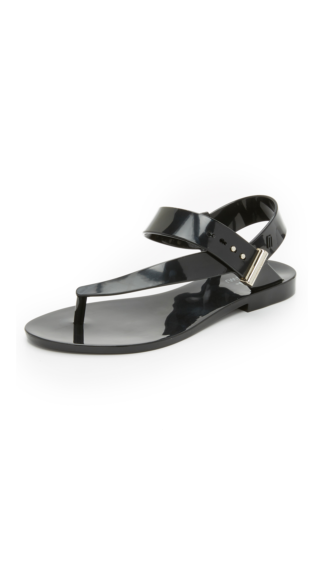 Melissa Charlotte + Jason Wu Sandals in Black | Lyst