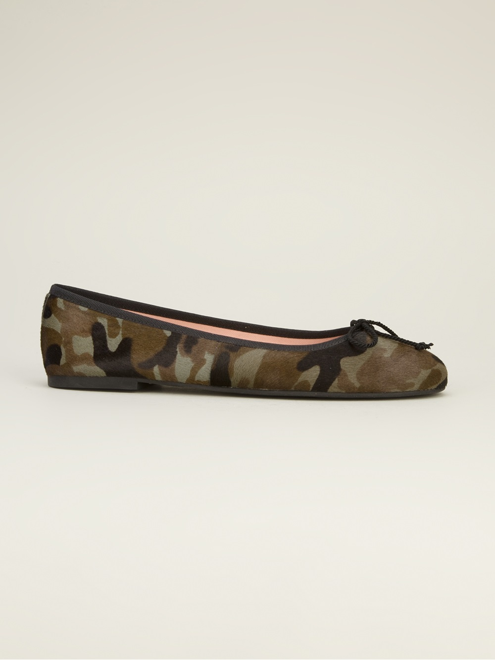 camo ballet flats