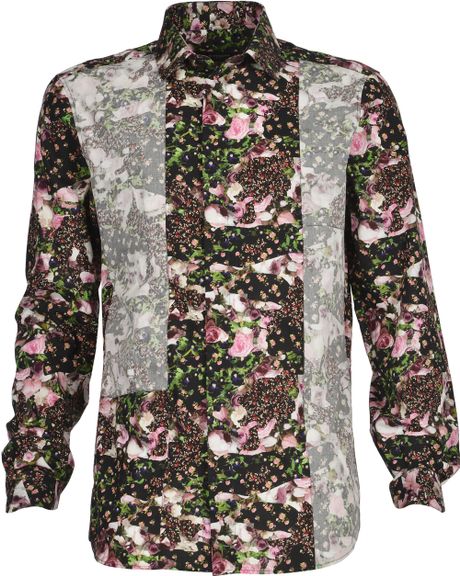 Givenchy Camicia Fantasia Fiori in Floral for Men (Fantasy Flowers ...