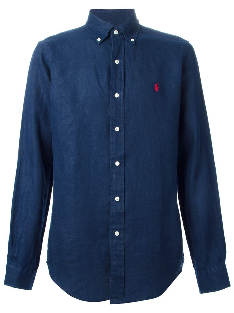 black ralph lauren button down