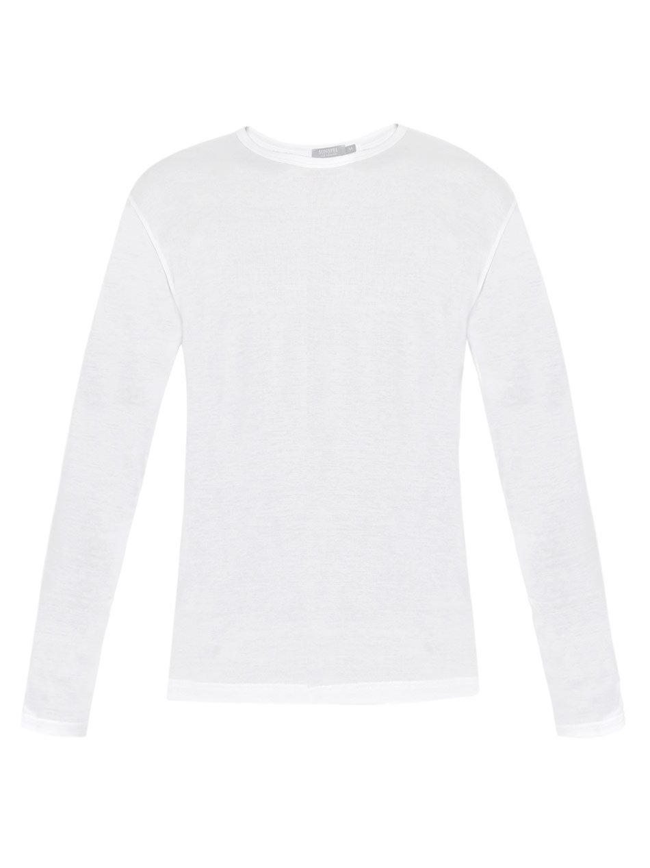 white long sleeve sun shirt