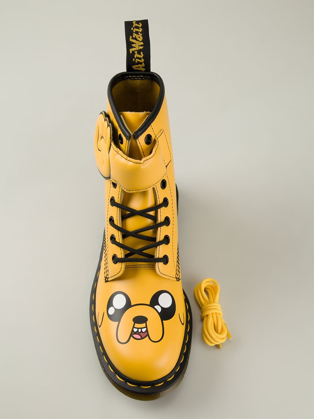 Dr. Martens Adventure Time X Dr.martens 'jake' Boots in Yellow | Lyst