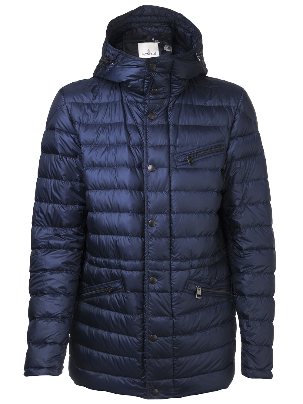 moncler puffer coat blue