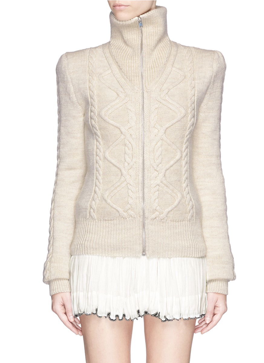 isabel marant cable sweater