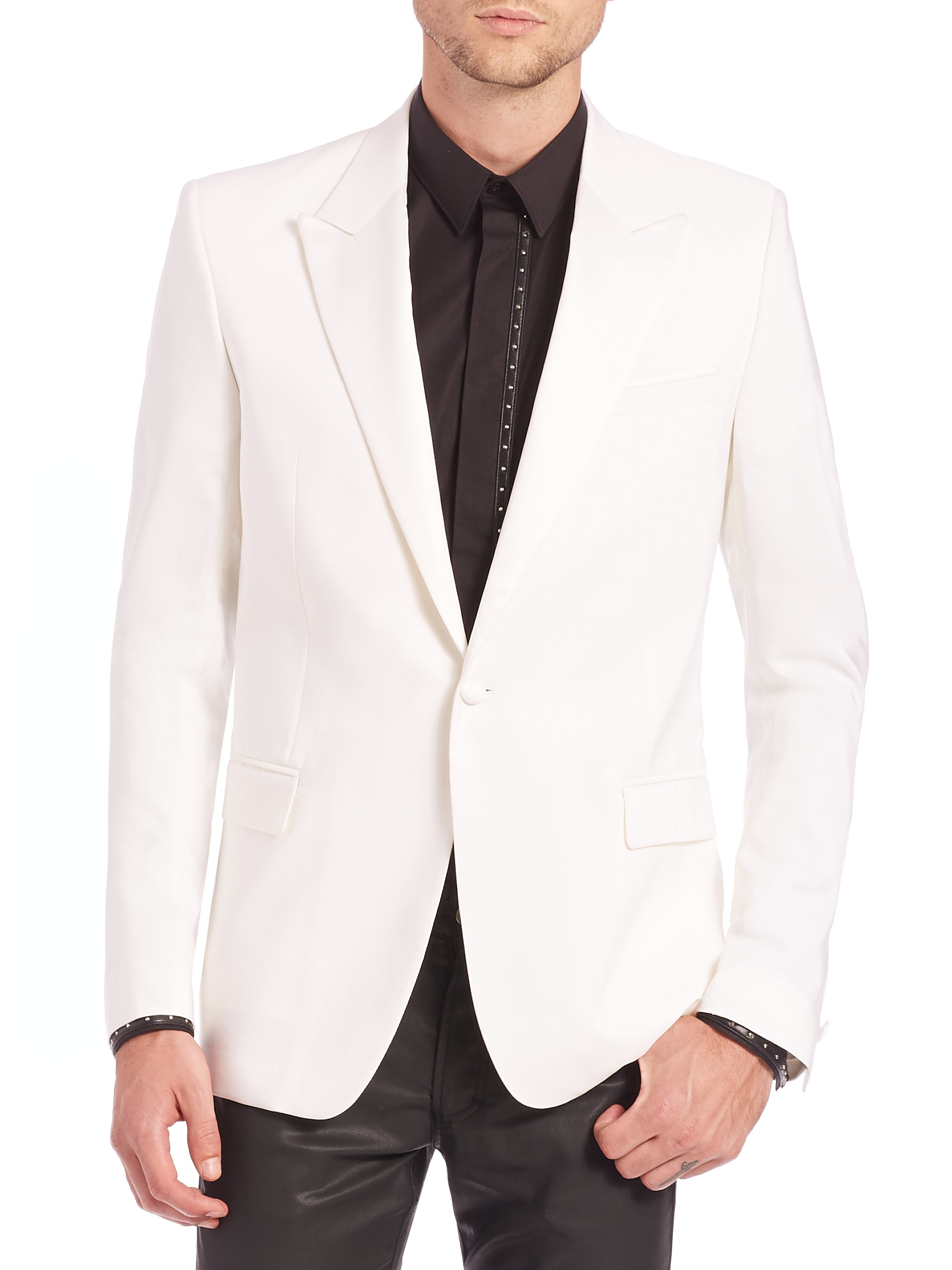 Versace Dinner Jacket in White for Men Lyst