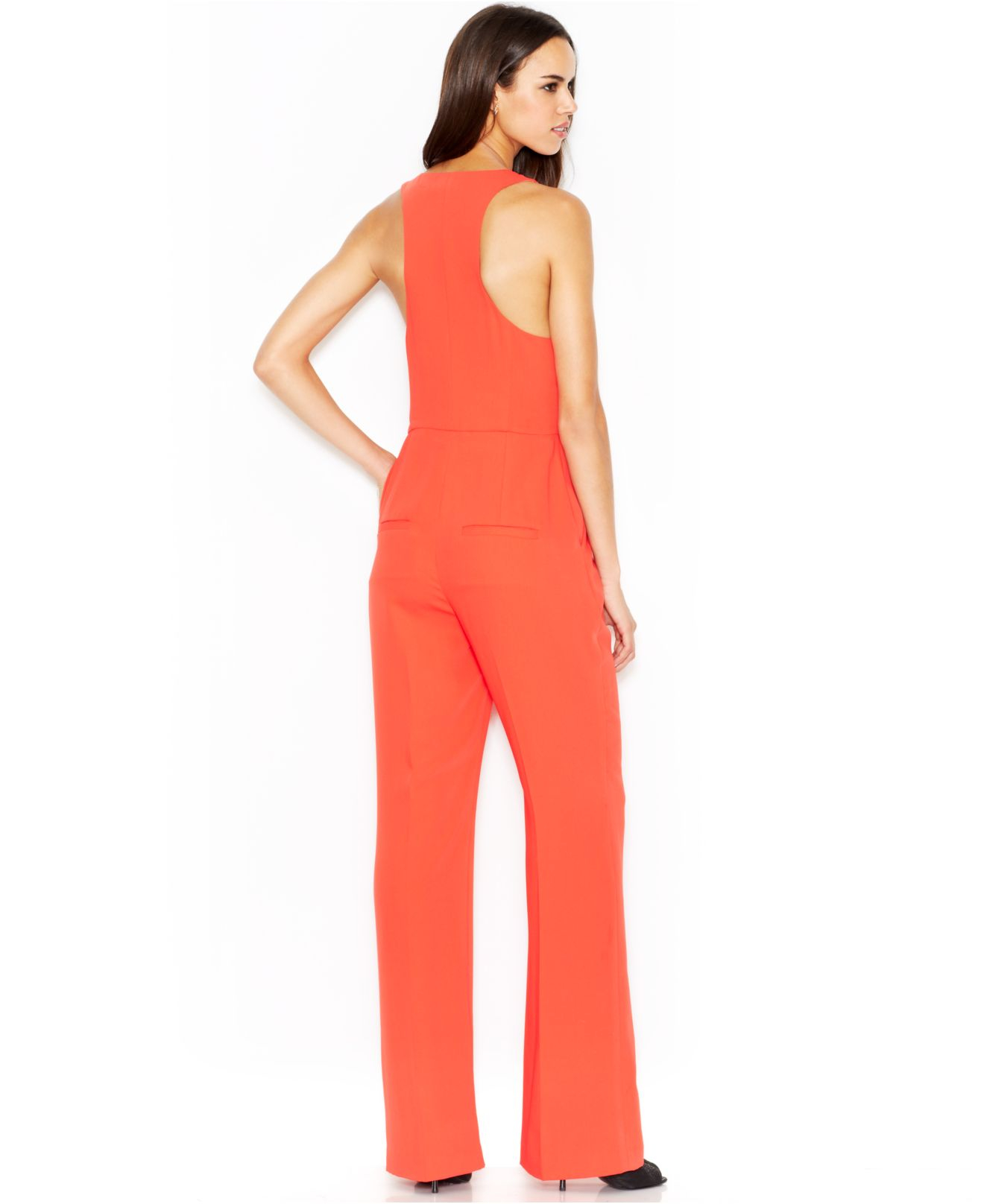rachel roy red jumpsuit