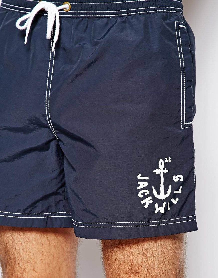 jack wills mens swim shorts