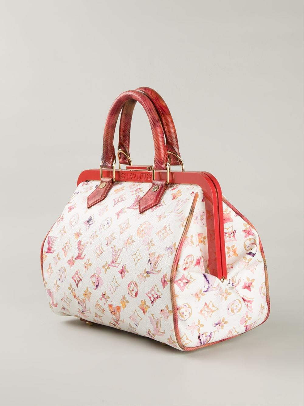 Louis vuitton &#39;Speedy&#39; Limited Edition Tote in White | Lyst