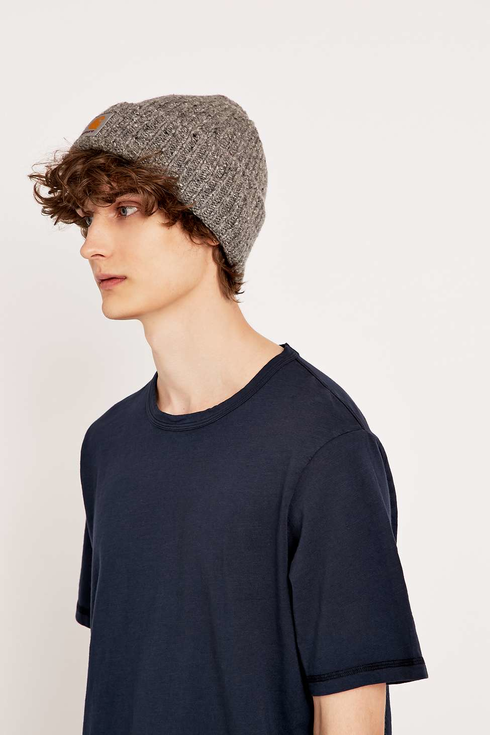 carhartt anglistic beanie grey