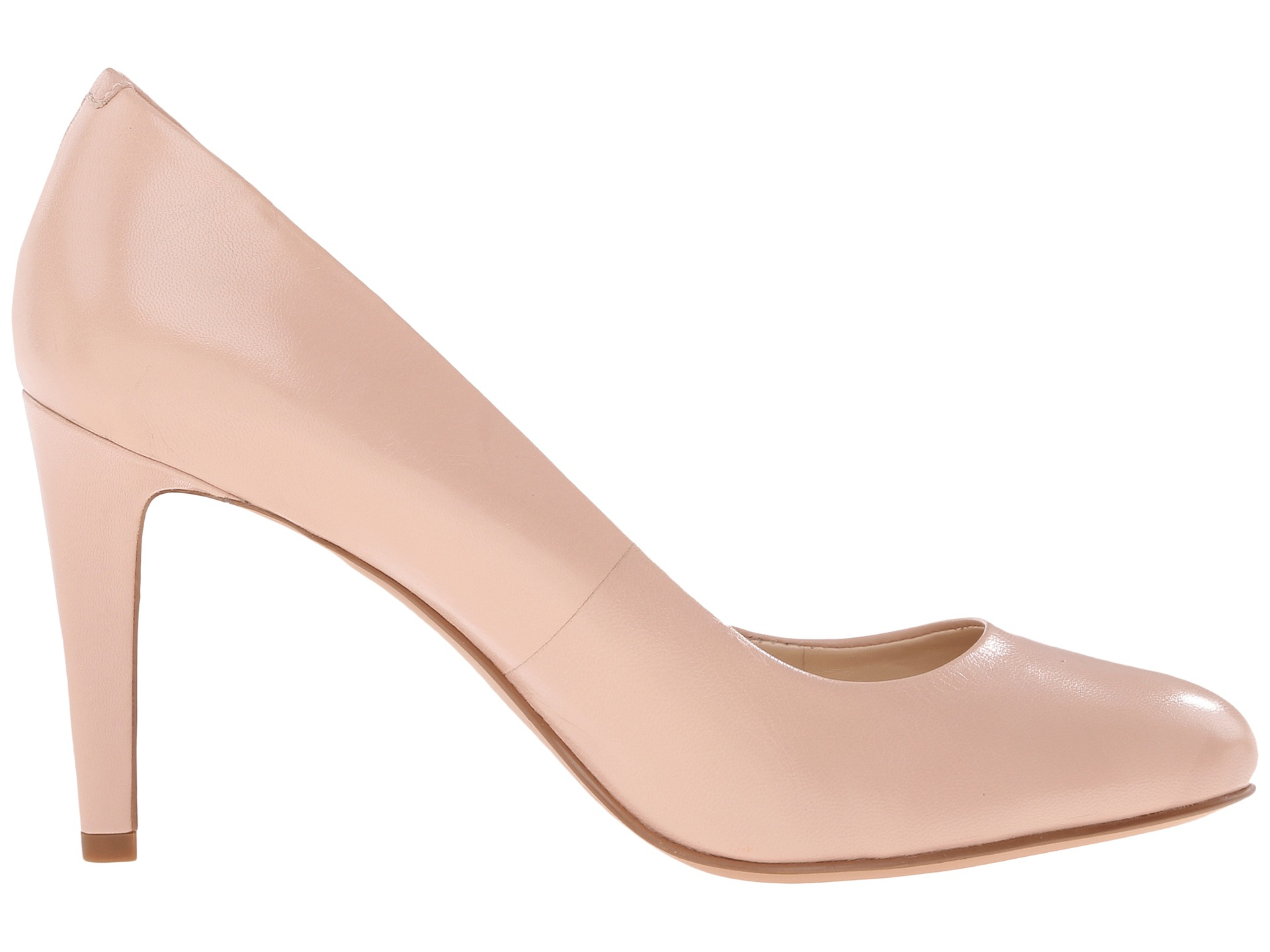 nine west light pink pumps