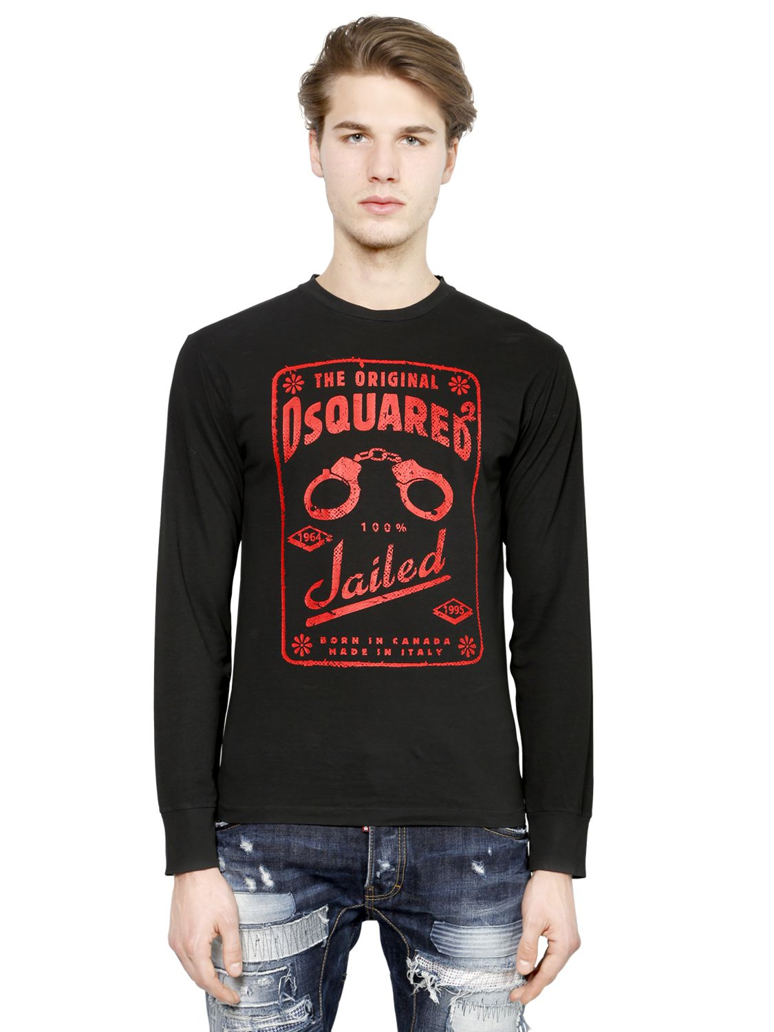 dsquared jailed t shirt