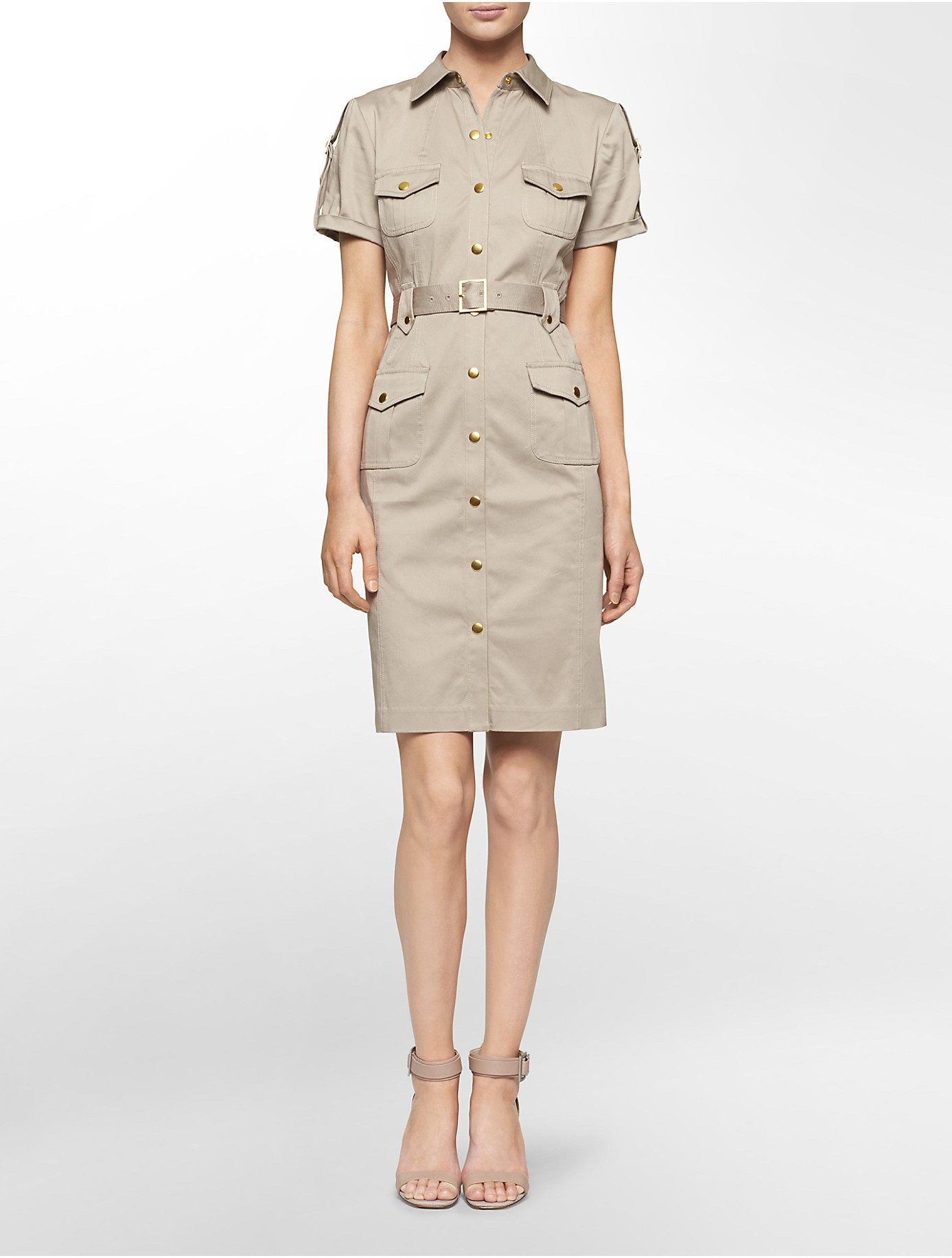 calvin klein dress with pockets
