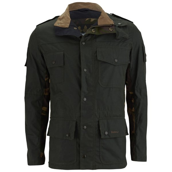 Barbour Men'S Cowen Commando Wax Jacket in Green for Men Lyst