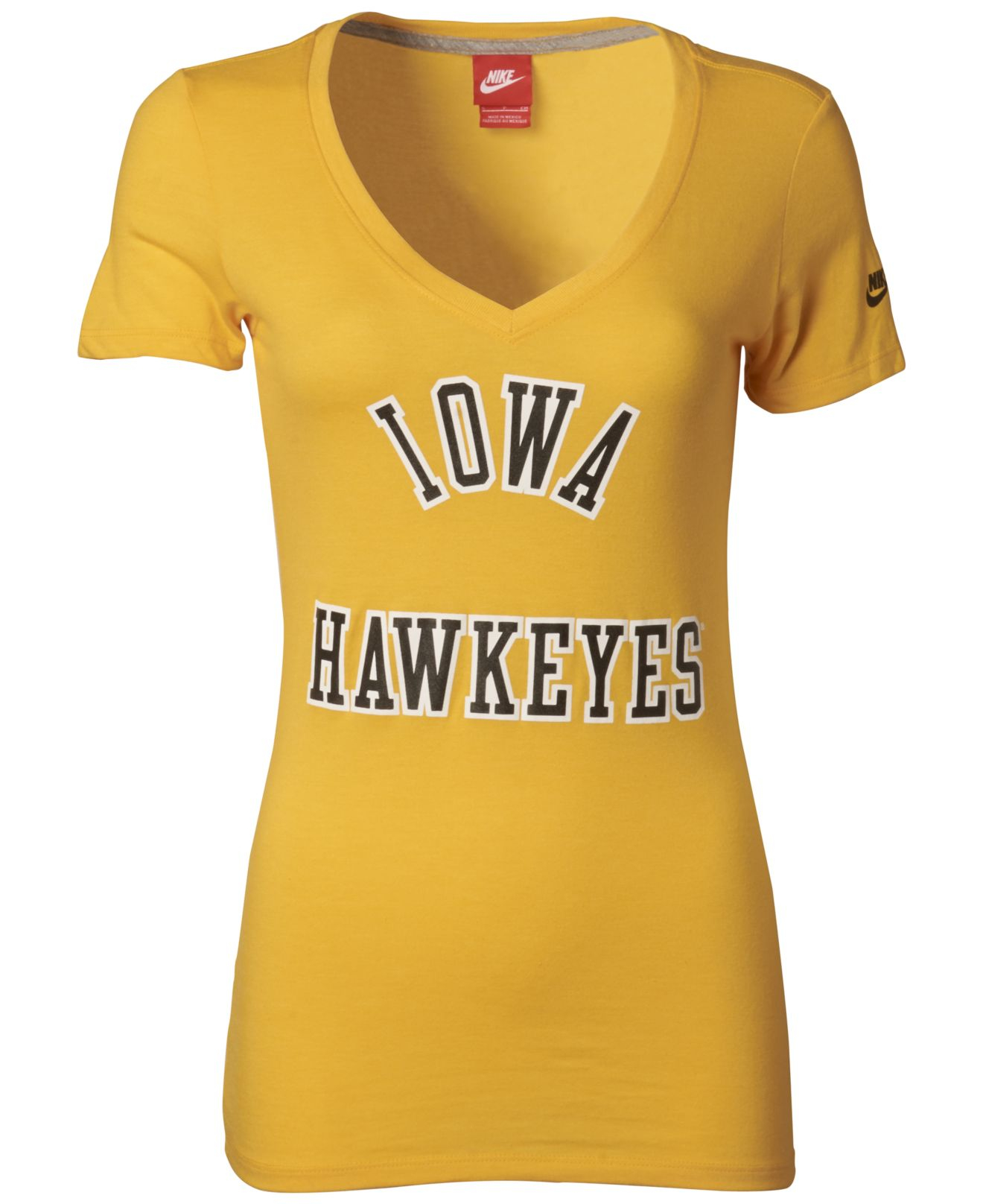 Lyst Nike Women'S Iowa Hawkeyes Rewind Run Game TShirt in Yellow