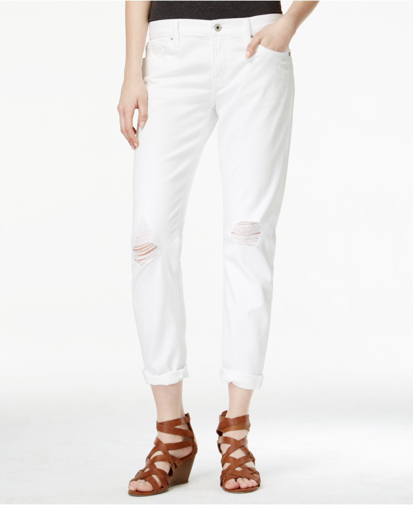 lucky white jeans