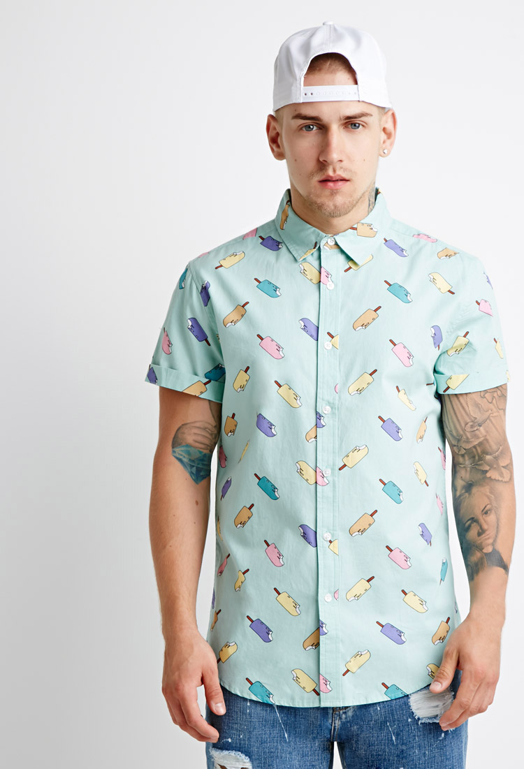 Forever 21 Popsicle Print Shirt You've Been Added To The Waitlist in ...