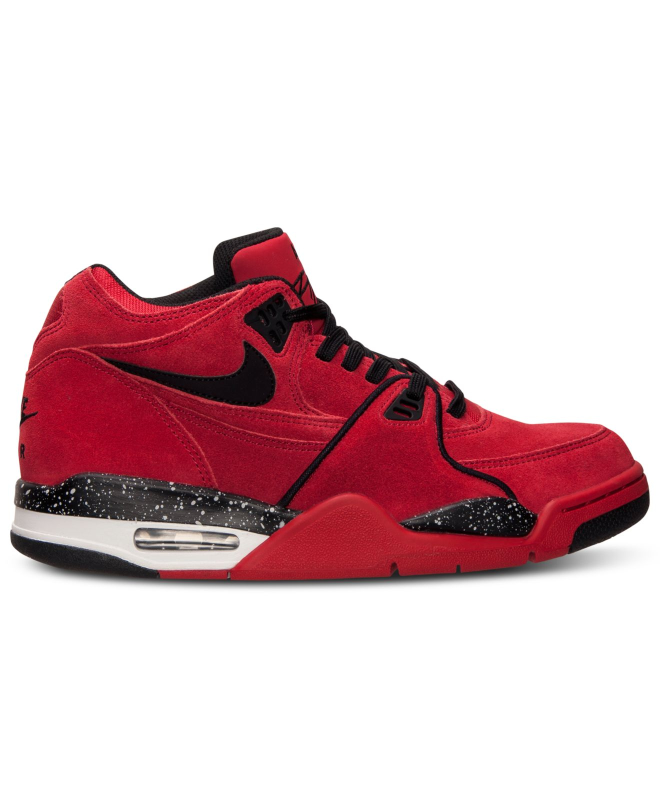 nike flight 89 black red