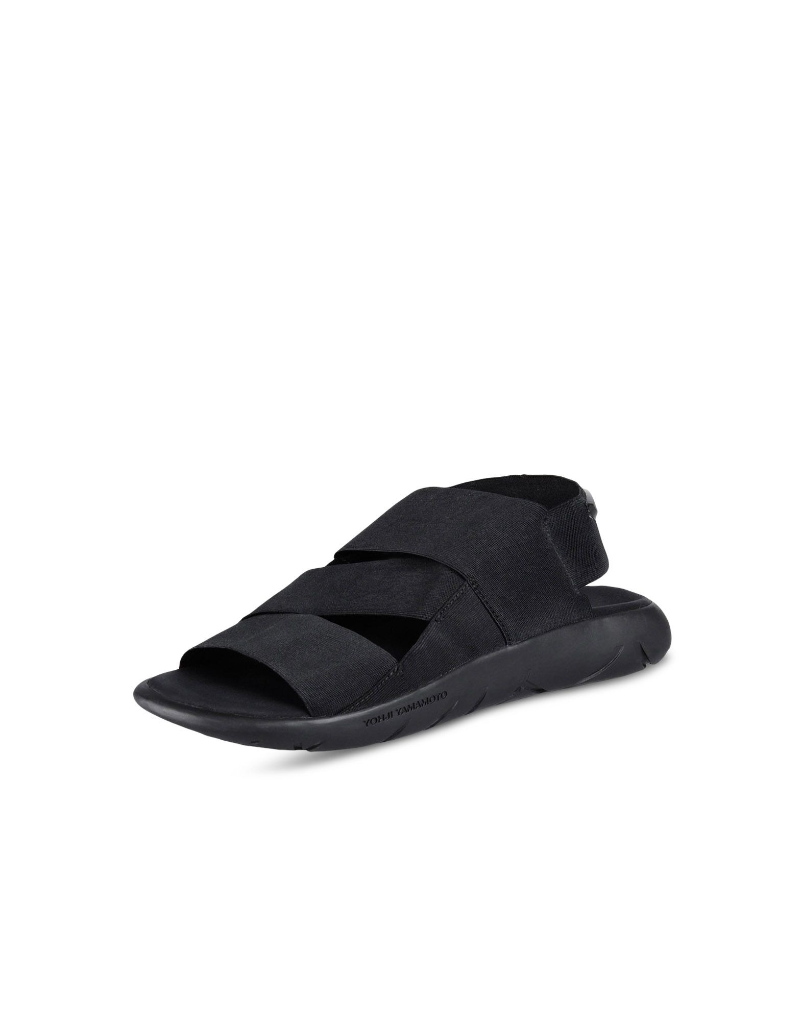y 3 sandals y 3 qasa sandals in black for lyst y 3 sandals y 3 qasa sandals in black for lyst