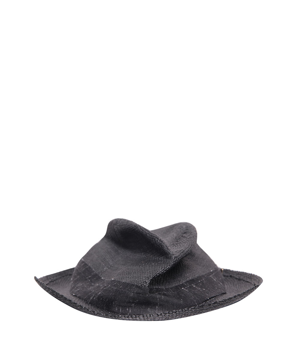Lyst - Superduper Hats Waxed Straw Hobo Hat in Black for Men