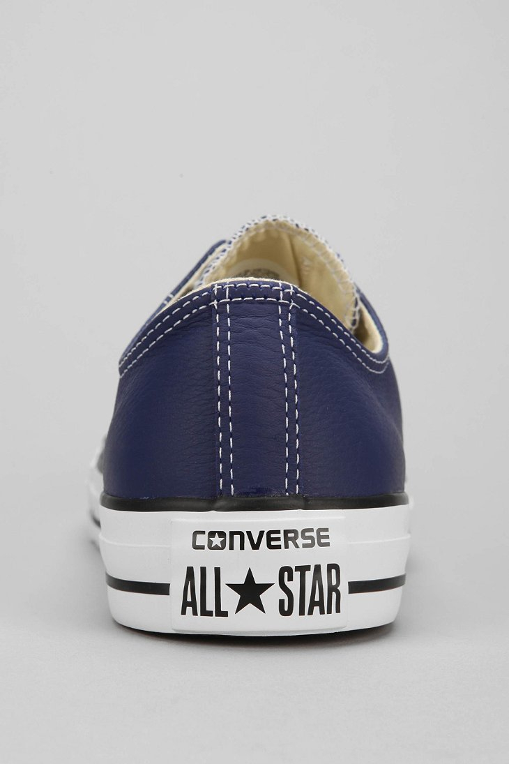 Converse Chuck Taylor All Star Leather Low-Top Men'S Sneaker in Blue for Men  | Lyst