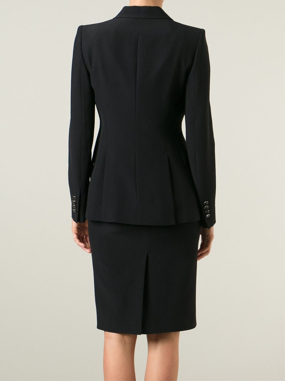 Women S Black Skirt Suit 106