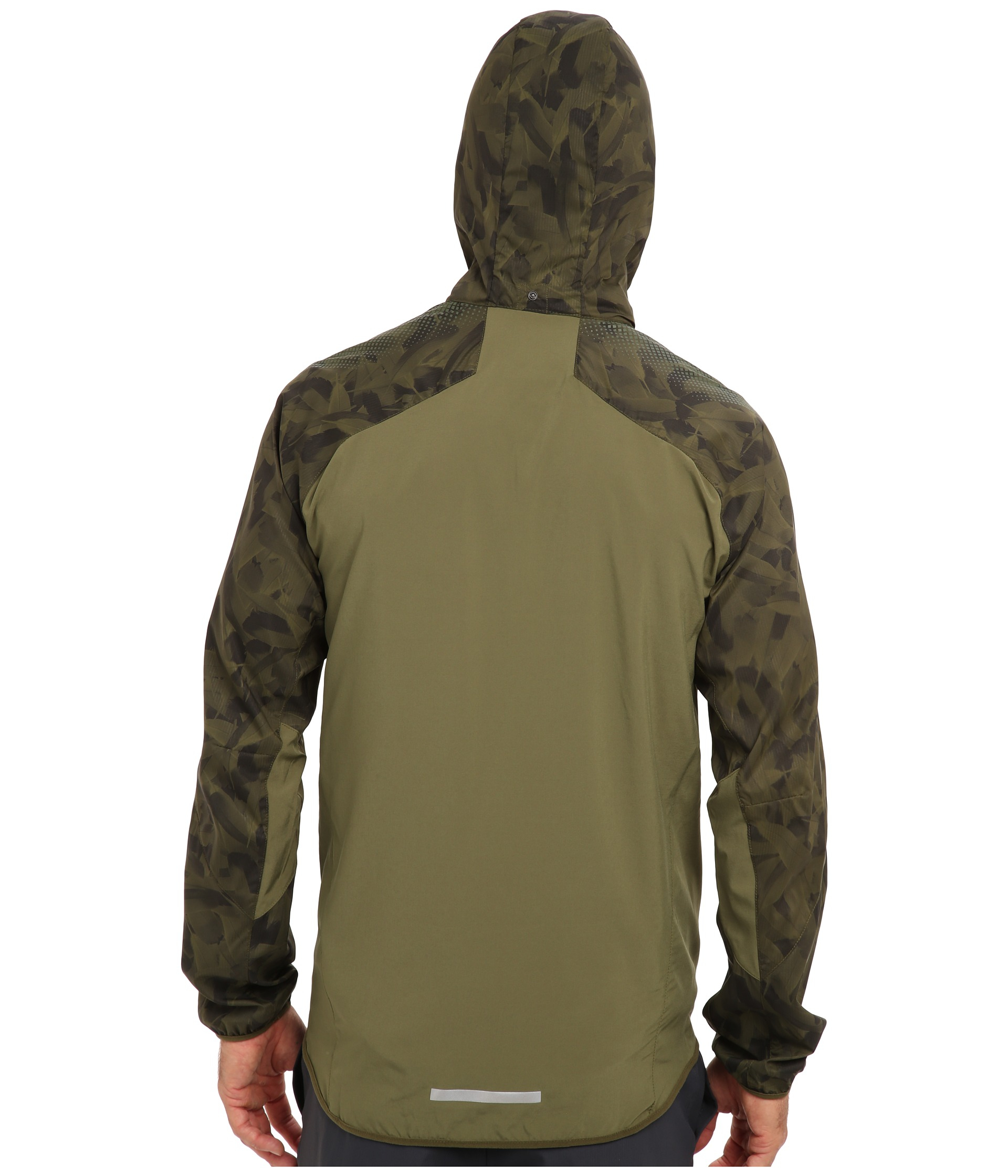 Nike Printed Trail Kiger Jacket in Green for Men (Rough Green/Rough