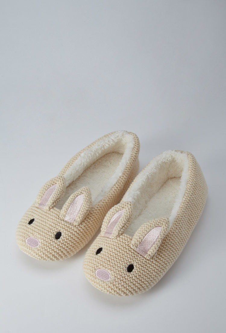 bunny slippers forever 21