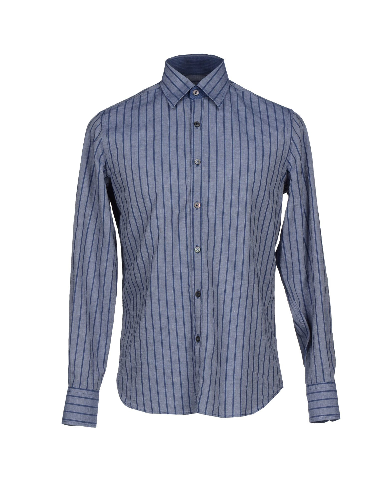 Lyst - Canali Shirt in Blue for Men