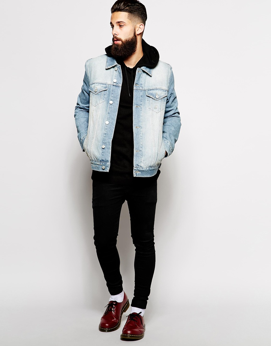 longline knitted hoodie