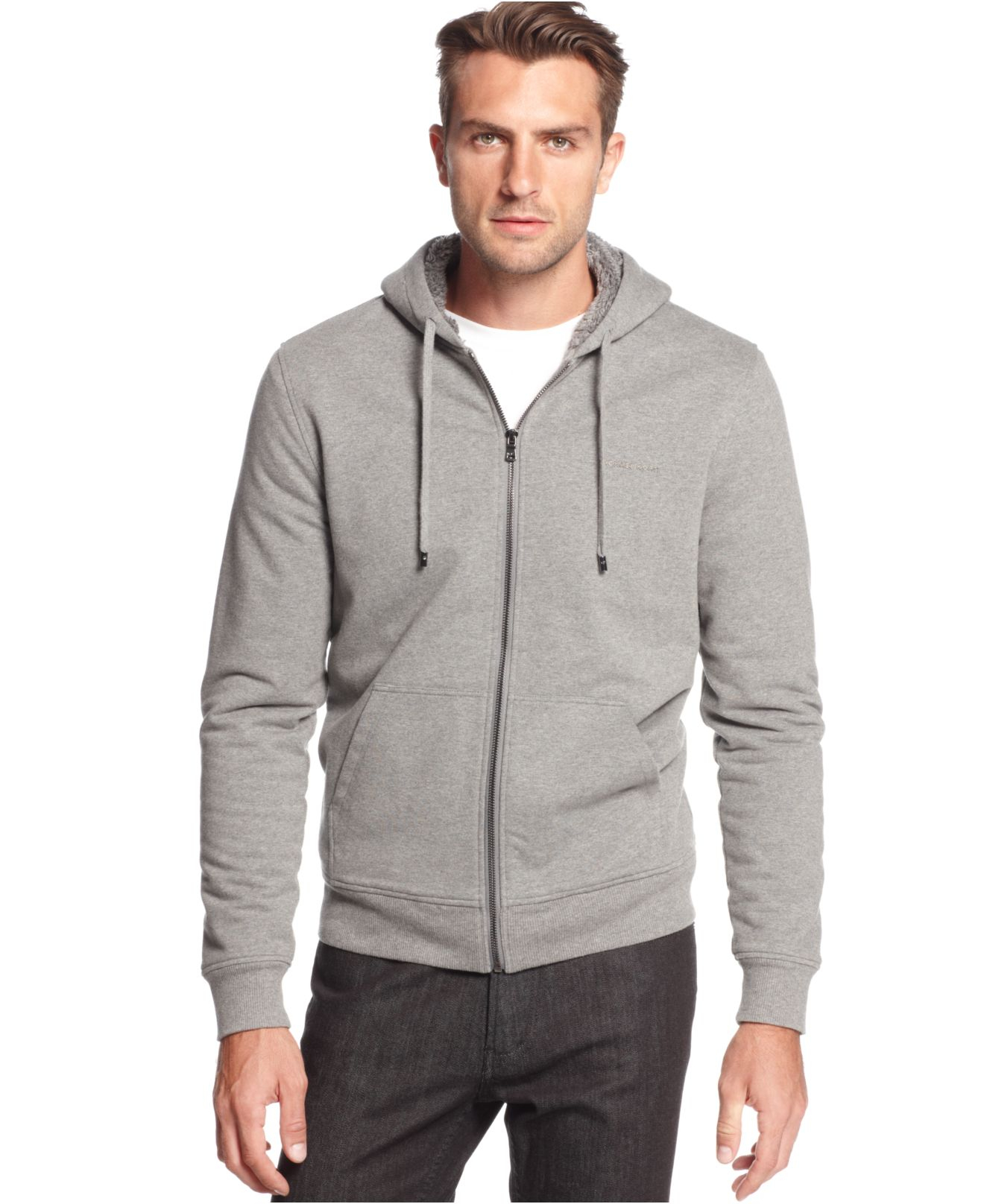 michael kors sherpa hoodie