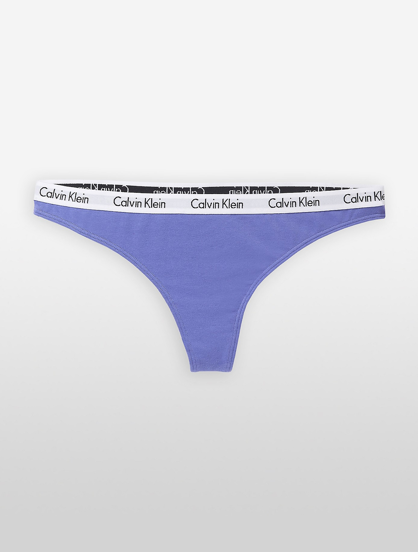 Calvin klein Underwear Carousel Thong in Purple Lyst