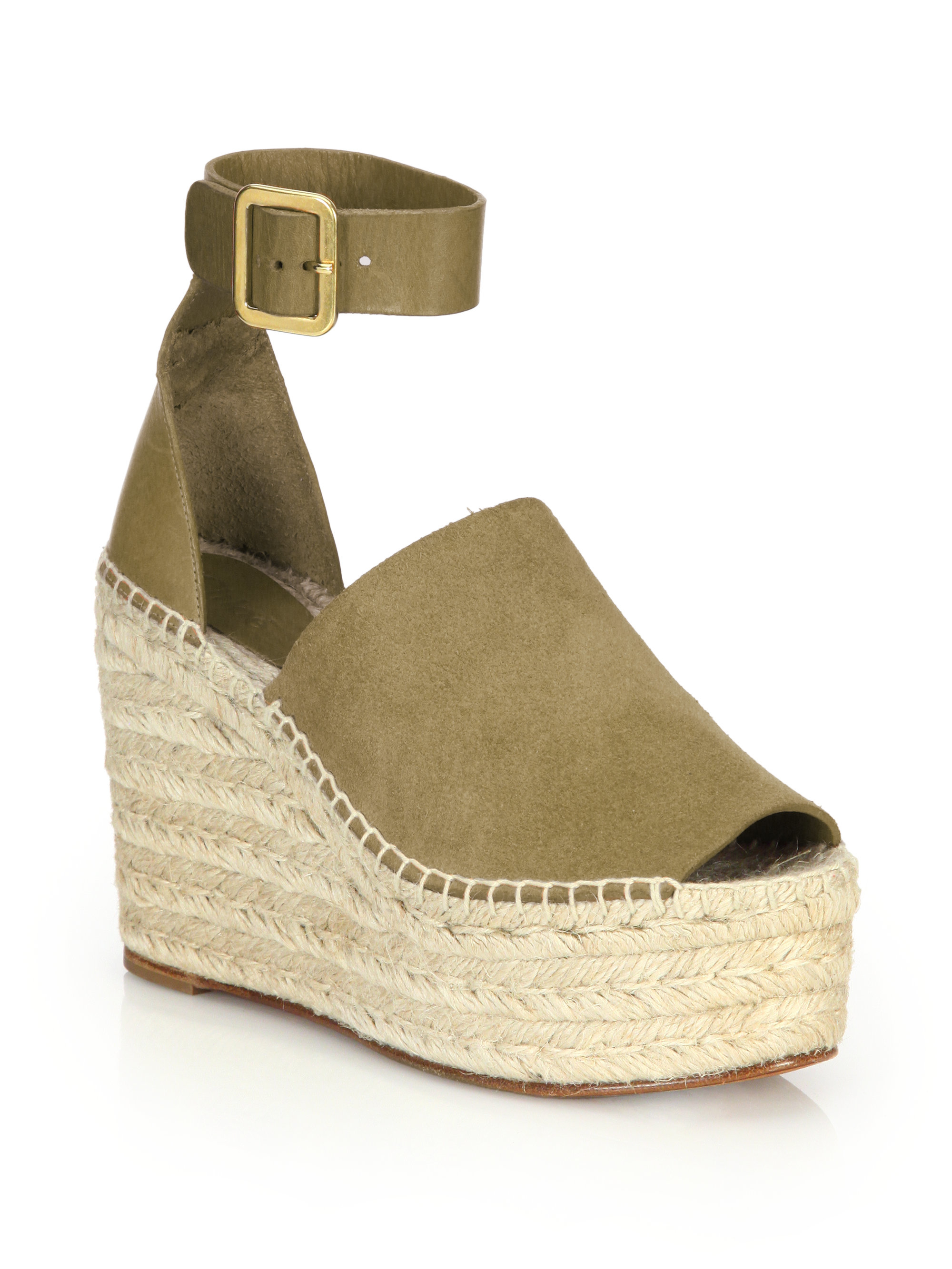 Womens Suede Leather Tassel Ankle Strap 