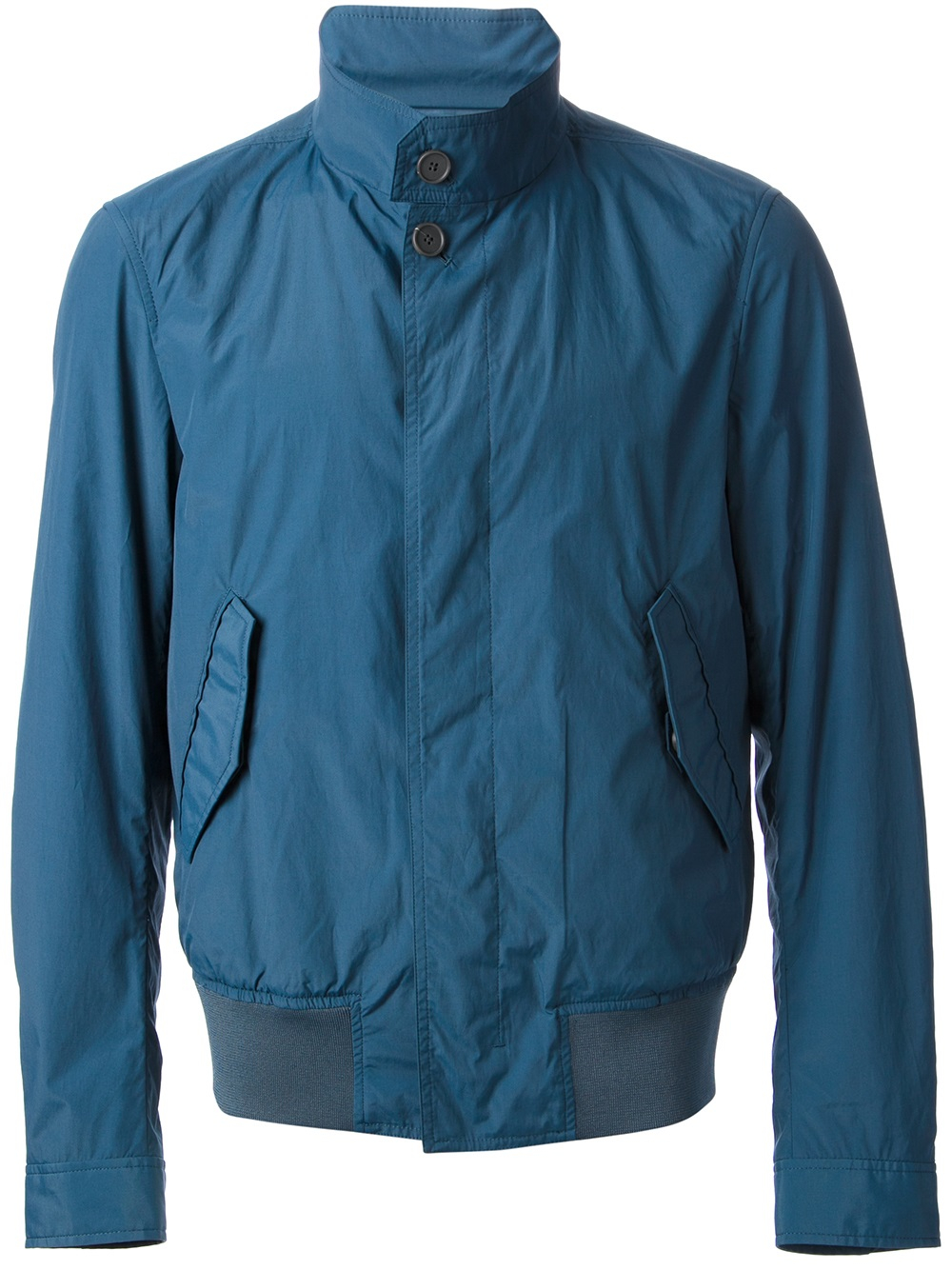 Z Zegna Bomber Jacket in Blue for Men - Lyst