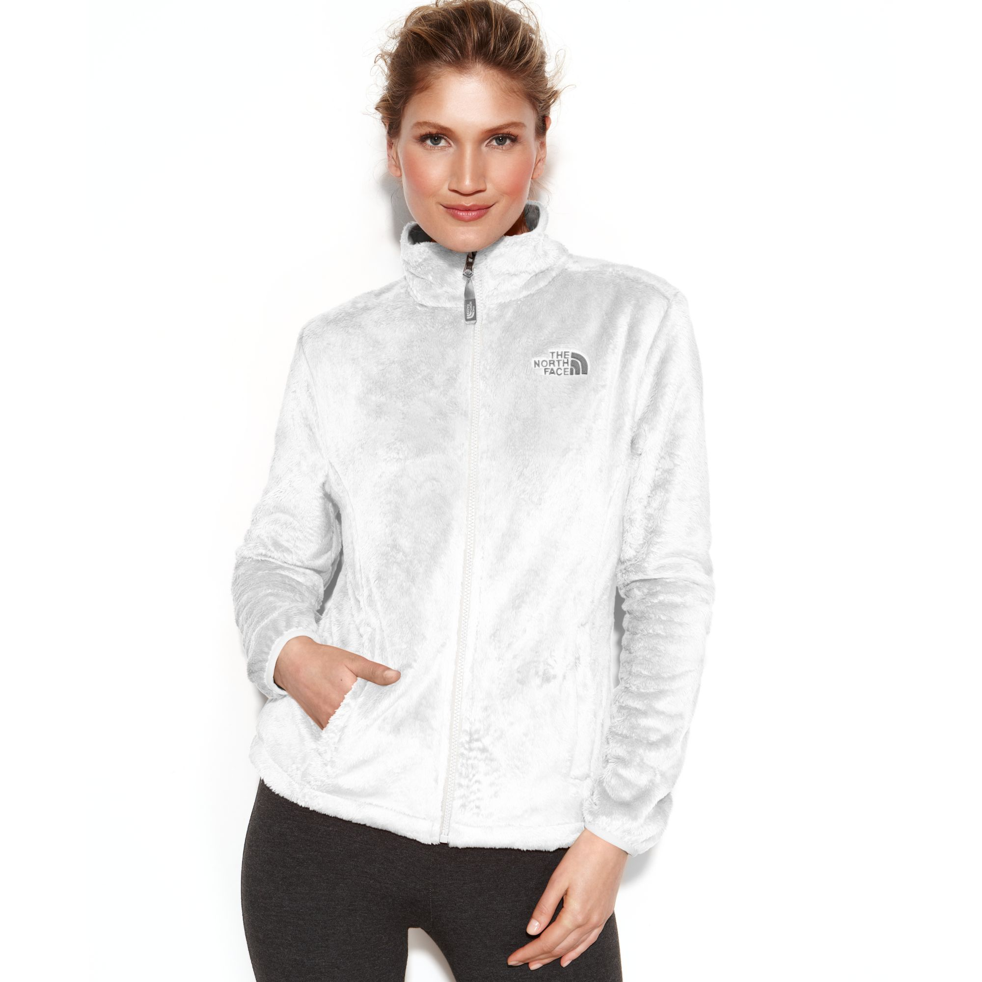 The North Face Osito Fleece in White - Lyst